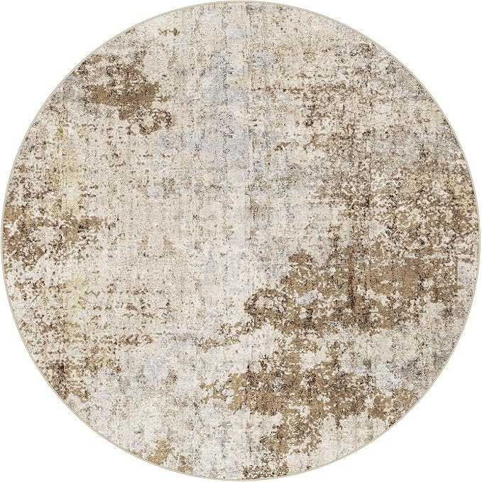 6ft Round Area Rug Living Room Rugs - Image 10