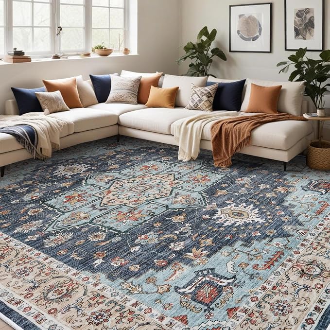 TOPRUUG Washable Oriental Area Rug - Image 3