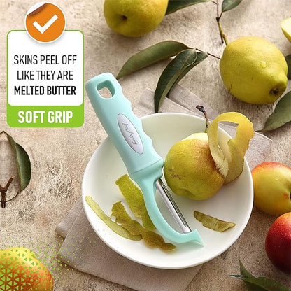 Spring Chef Premium Stainless Steel Vegetable Peeler, Dishwasher Safe Potato - Image 4