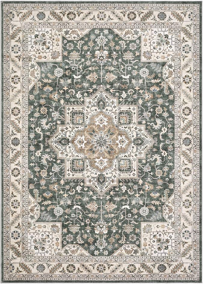 Vintage Living Room Area Rug 10x12 - Image 10