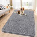 Smiry Dog Door Mat for Muddy Paws 59x35, Absorbent Dirt Trapper, Non-Slip by Smiry