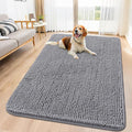 Smiry Dog Door Mat for Muddy Paws 70x35, Absorbent Dirt Trapper, Non-Slip by Smiry
