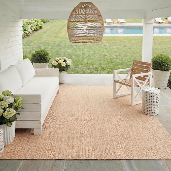 SAFAVIEH Outdoor Area Rug 8x11 - Image 11
