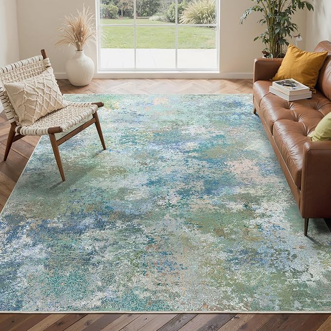 BEIMO Area Rugs 8x10 for Living Room Bedroom, Modern Abstract Machine Washable - Image 2