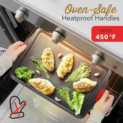 Baking Sheet Set, 2-Piece Cookie Sheet Set - Image 4