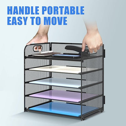 Supeasy 2 Pack 5-Tier Desk Organizer - Image 5