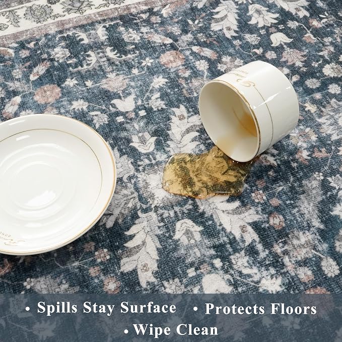 2x3 Non-Slip Washable Kitchen Rug - Image 6