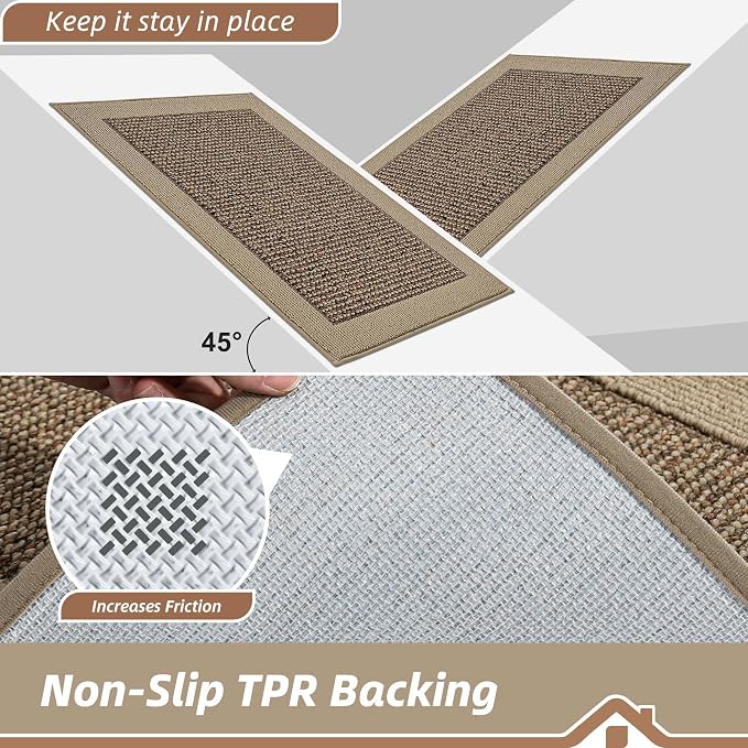 BEQHAUSE Indoor Door Mat 36" x 60", Dirt Trapper Door Mats Non-Slip Entryway - Image 4
