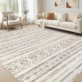 cotiled 10x12 Area Rugs Living Room Rug: Washable Boho Rugs by COTILED