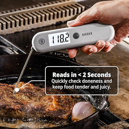 ThermoWorks SIZZLE Digital Meat Thermometer – Instant Read in 2 Seconds - Image 4
