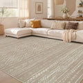 Nakagishi Area Rug Living Room Rugs: 8x10 Large Soft Machine Washable Boho by NakagishiAreaRug