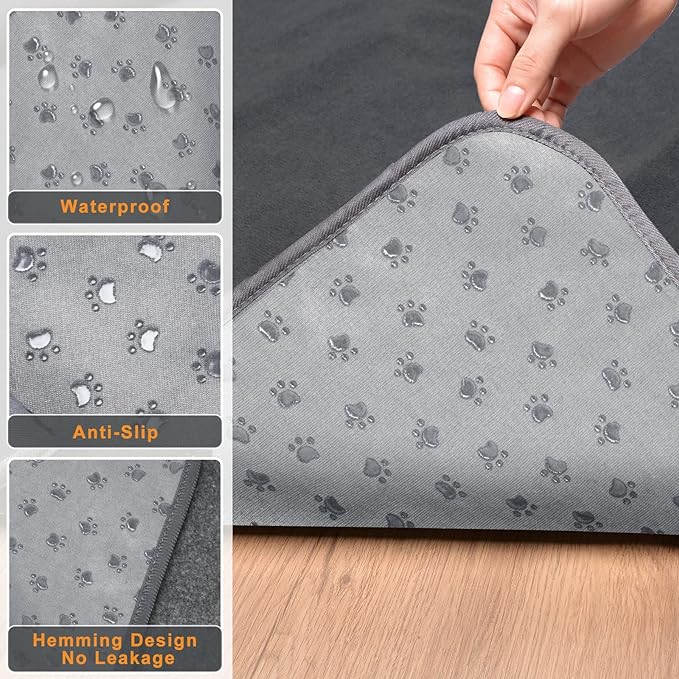 LOOBANI 2 Packs Extra Large Reusable Dog Mat - Image 4