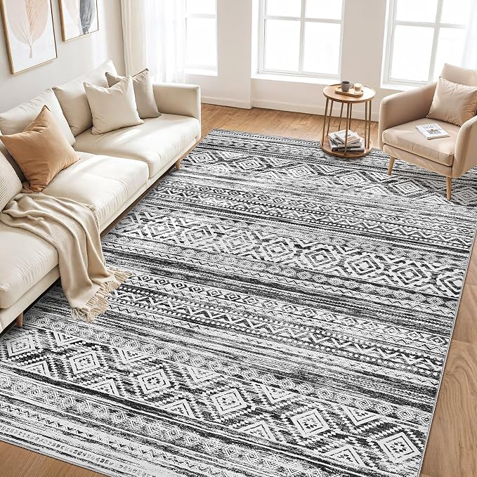 cotiled 12x15 Area Rugs Living Room Rug: Washable Boho Rugs - Image 6
