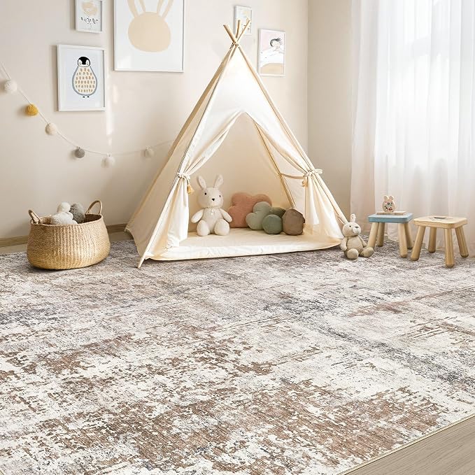 UERMEI 7x9 Area Rug Living Room Rugs - Image 5