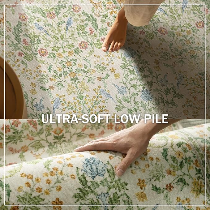 2x3 Washable Area Rugs for Entryway: Throw Small Rug Door Mat Indoor Entrance - Image 5