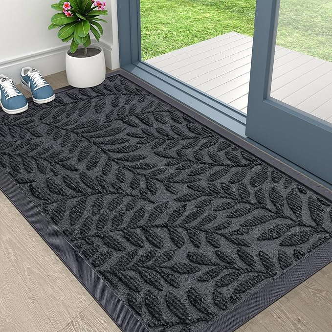 OLANLY Door Mat Indoor Outdoor Entrance, Waterproof All-Weather All-Season - Image 7