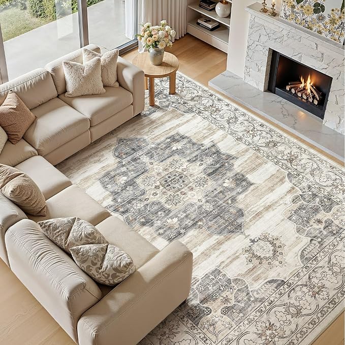 9x12 Washable Area Rug - Image 6