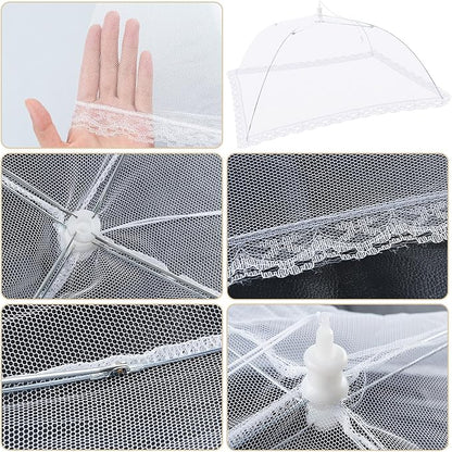 ESFUN Food Net Covers for Outside, Reusable and Collapsible - Image 7