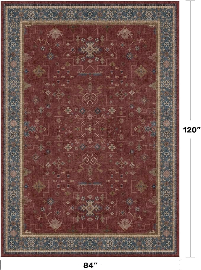 Hazo Haus Oriental 7x10 Large Area Rugs - Image 2