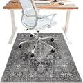 30"x48" Office Chair Mat for Hardwood Tile Floor, Under Desk Carpet Protector by BESBLEE