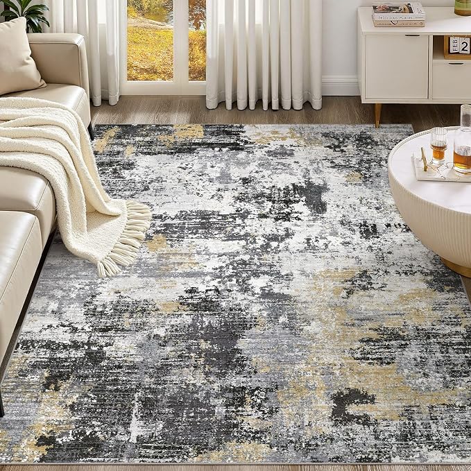 UERMEI 8x10 Area Rug for Living Room - Image 2