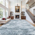 Extra Large Living Room Rug 12x18ft Washable Modern Abstract Neutral Oversize by ZHXXUJ
