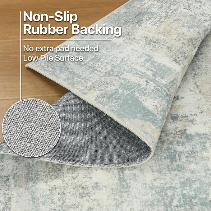 BEIMO Area Rugs 5x7 for Living Room Bedroom, Modern Abstract Machine Washable - Image 7