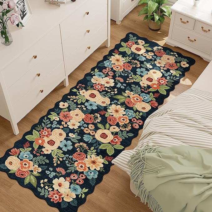 DUKINO 2x6 Runner Rug for Hallway, Washable Kitchen Rug - Image 3
