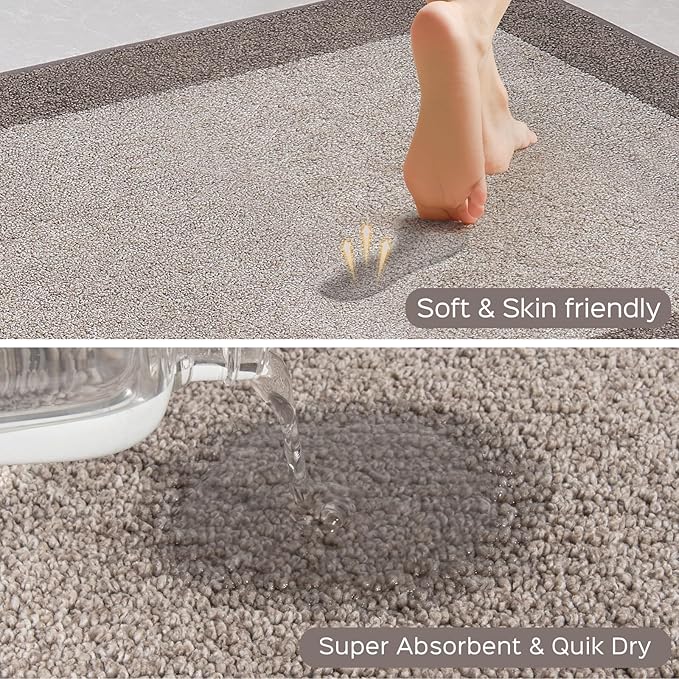 Machine Washable Kitchen Rug 24" x 84", Non Slip Kitchen Mat - Image 2