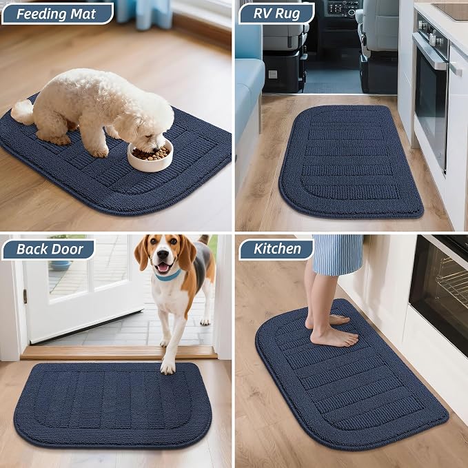BEQHAUSE Kitchen Rugs Non Slip Washable Durable Kitchen Mats - Image 9
