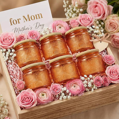 4 oz Glass Storage Jars with Airtight Bamboo Lids - Image 9