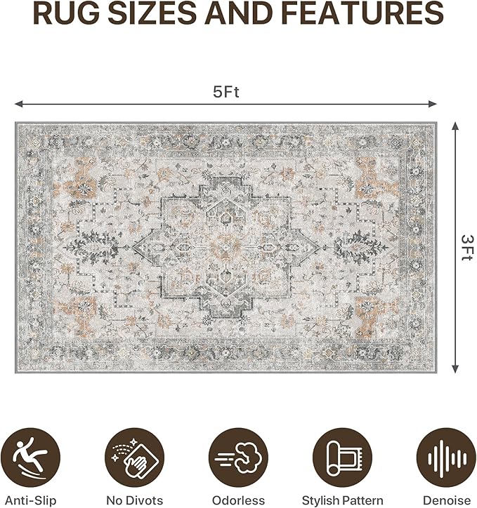 36"x60" Office Chair Mat for Hardwood Tile Floor, Under Desk Carpet Protector - Image 9