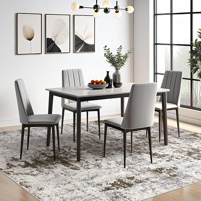 DMOYEST 10x14 Area Rug for Living Room, Washable & Non Slip Large Indoor Carpet - Image 8