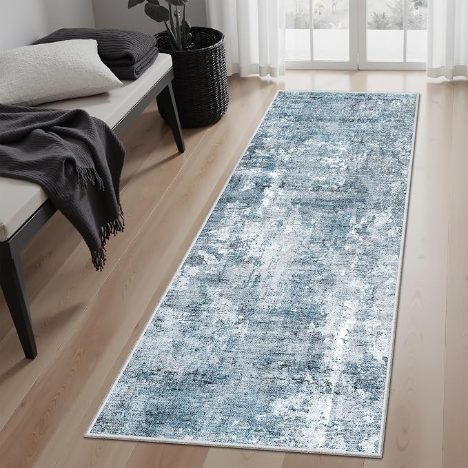 Soalmost Runner Rug 2x5 Washable Non-Slip Kitchen Runner Rugs by Soalmost