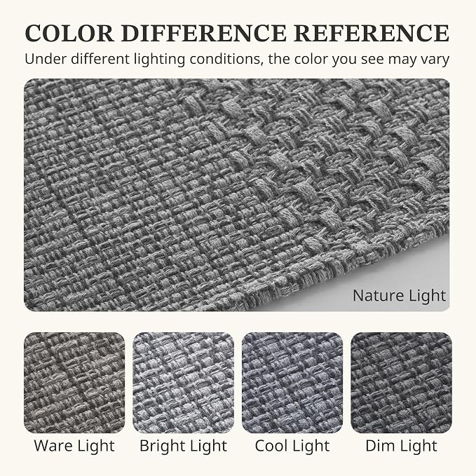 Door Mat Indoor Entrance 2x3 ft Area Rug, Machine Washable, Bohemian Small Area - Image 8