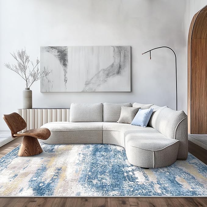 BEIMO Area Rugs 10x14 for Living Room Bedroom, Modern Abstract Machine Washable by BEIMO