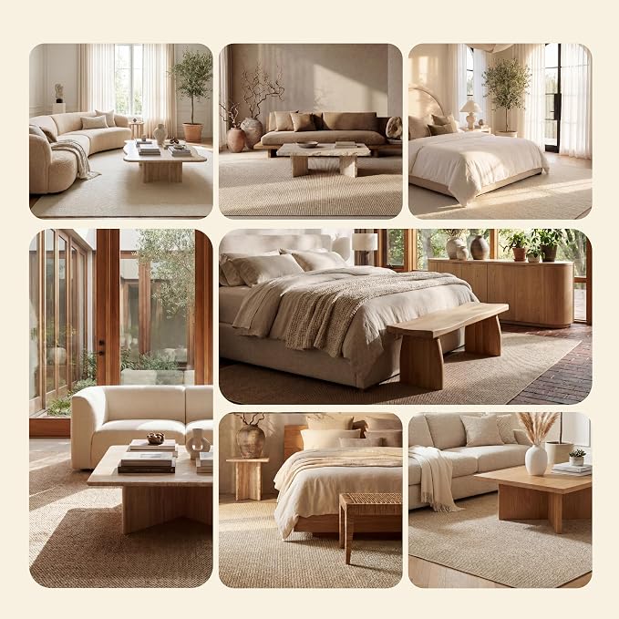 Bedsure 8x10 Faux Wool Area Rugs - Image 6