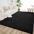 Litanika 9x12 Shag Area Rug for Living Room Bedroom, Non-Shedding Modern Indoor by Litanika