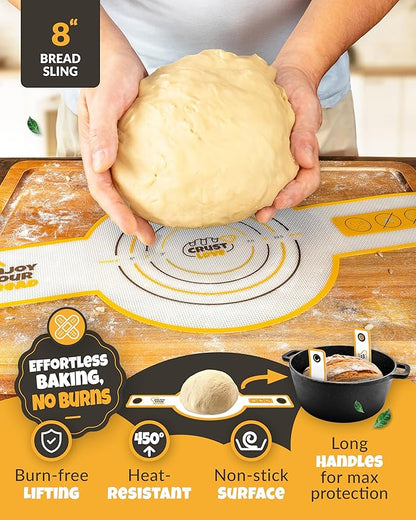 CRUSTLOVE Sourdough Kit inkl. 7 different Bread Making Tools like a 9 inches - Image 5