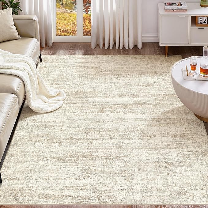 UERMEI 5x8 Washable Area Rug by UERMEI