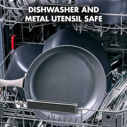 GreenPan Canterbury Hard Anodized Healthy Ceramic Nonstick, 10 Piece Cookware - Image 9