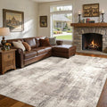 DMOYEST 9x12 Area Rug for Living Room, Washable & Non Slip Large Indoor Carpet by DMOYEST