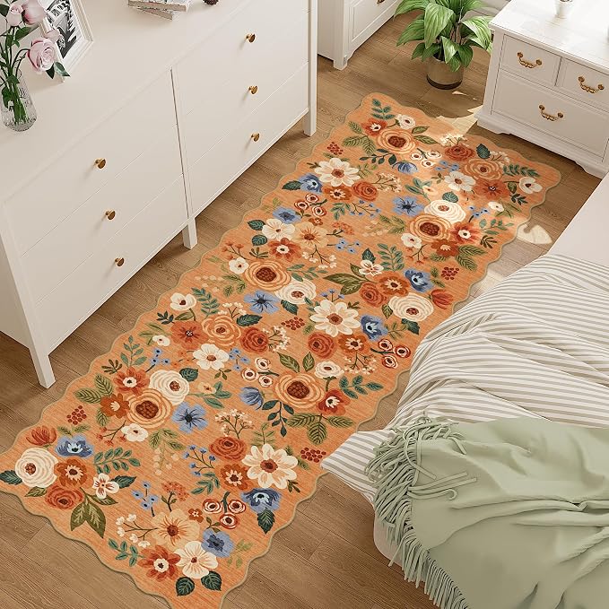 DUKINO 2x6 Runner Rug for Hallway, Washable Kitchen Rug - Image 3
