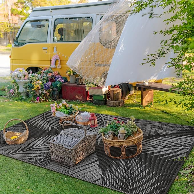 GENIMO Outdoor Rug 9' x 12' Waterproof - Image 3