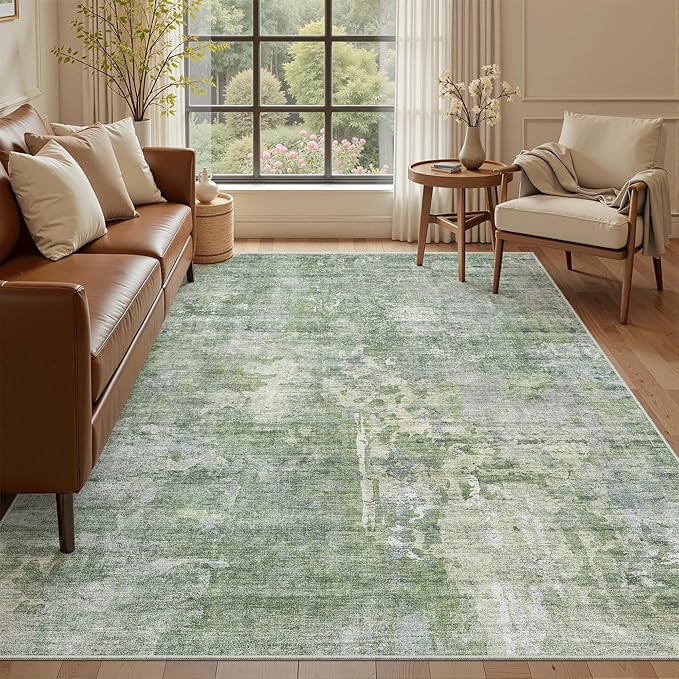 Soalmost Area Rug 6x9 Abstract Rugs - Image 2