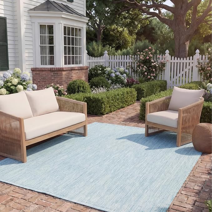 SAFAVIEH Outdoor Area Rug 8x11 - Image 11
