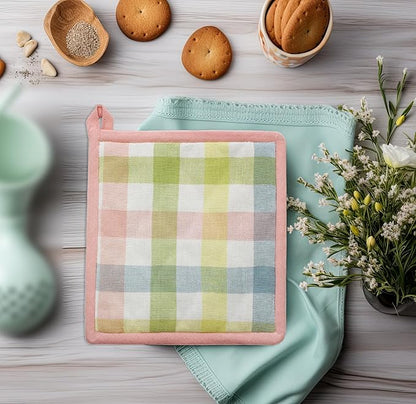 COTTON CRAFT Oven Mitt and Pot Holder Set - Image 6