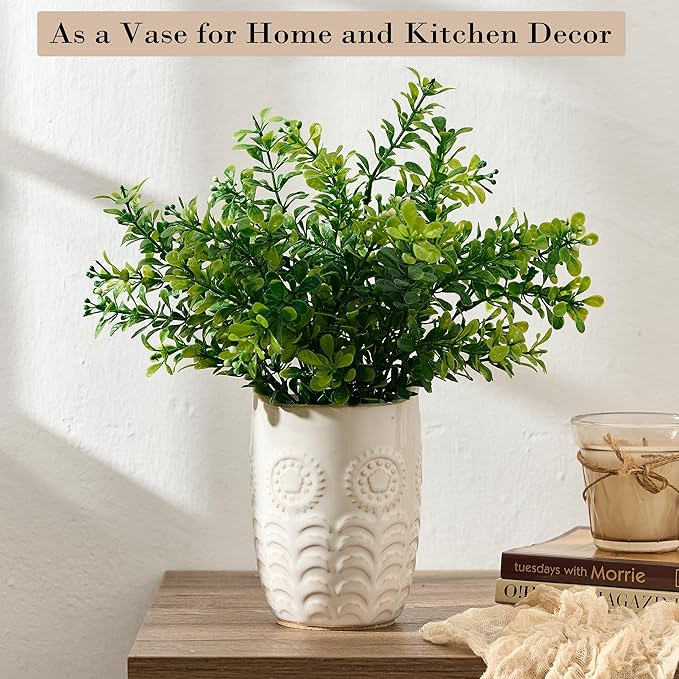 5.75" Utensil Holder for Kitchen Counter, Cute Nordic Minimalist Style Cooking - Image 9