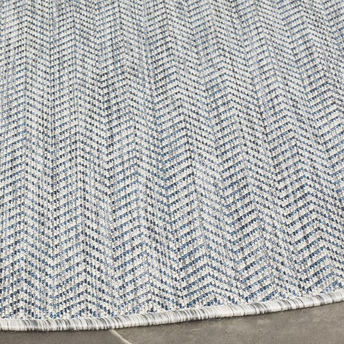 SAFAVIEH Outdoor Round Rug 10' - Image 3