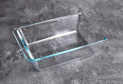 Deep Clear Glass Baking Dish, Rectangular Tempered Glass Baking Pan, The Larger - Image 3